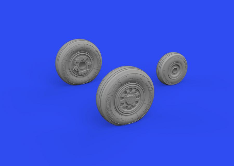 1/48 F-35B wheels for ITALERI kit