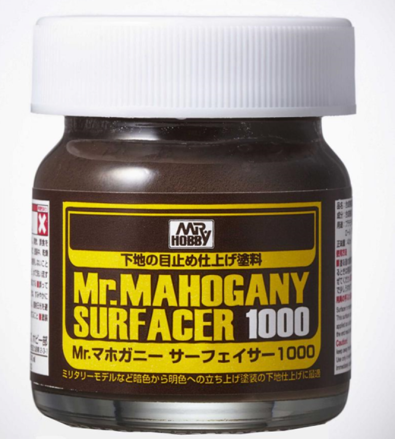Mr. Surfacer pohjamaali 1000 Mahogany (40 ml) 
