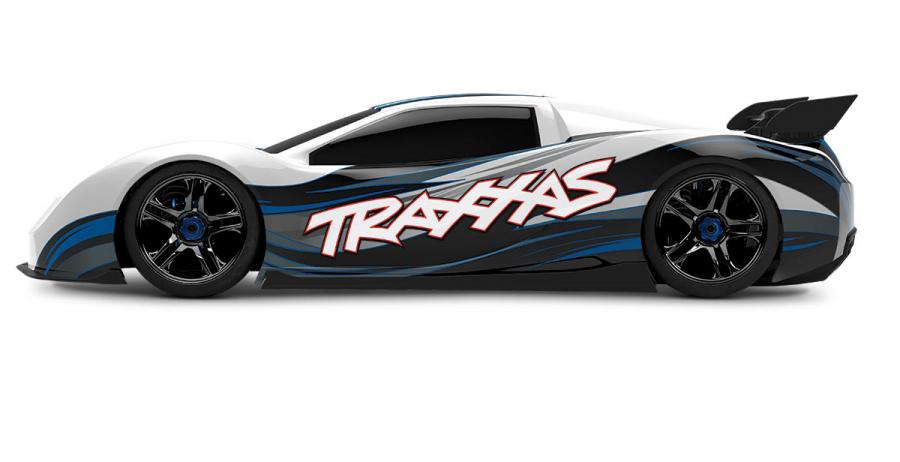 Traxxas XO-1 Supercar 1:7  RTR, TQi link, TSM RC-auto ilman akkua ja laturia TRX64077-3