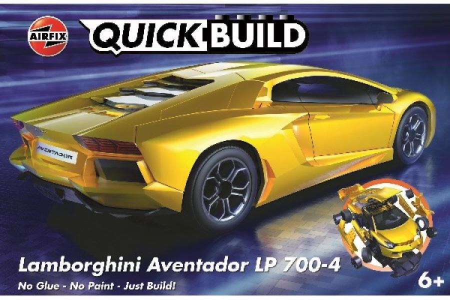 QUICKBUILD Lamborghini Aventador - Yellow