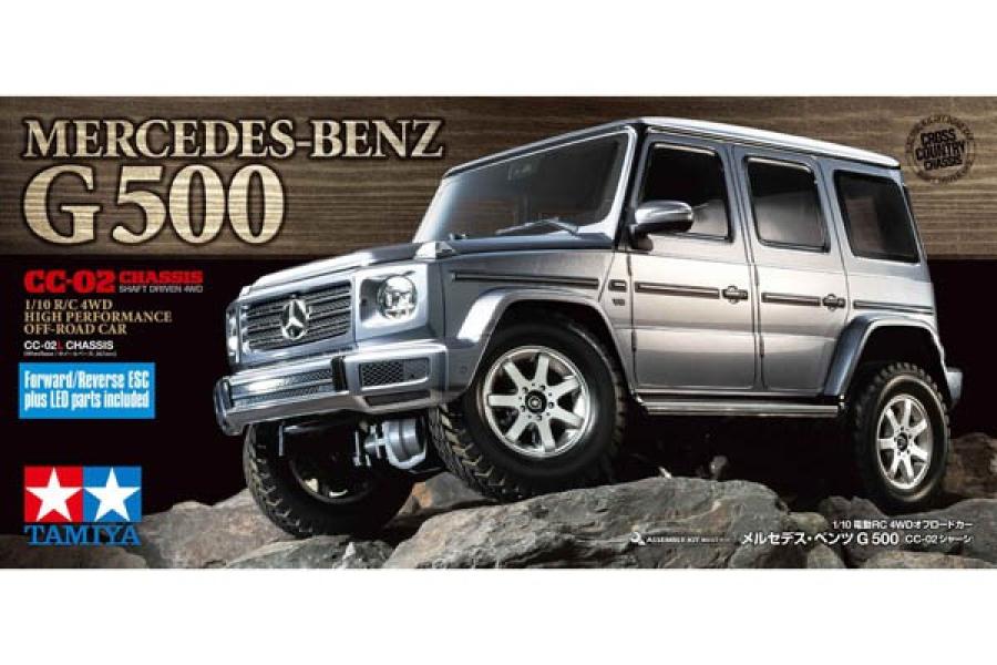 1/10 R/C Mercedes-Benz G 500 (CC-02)