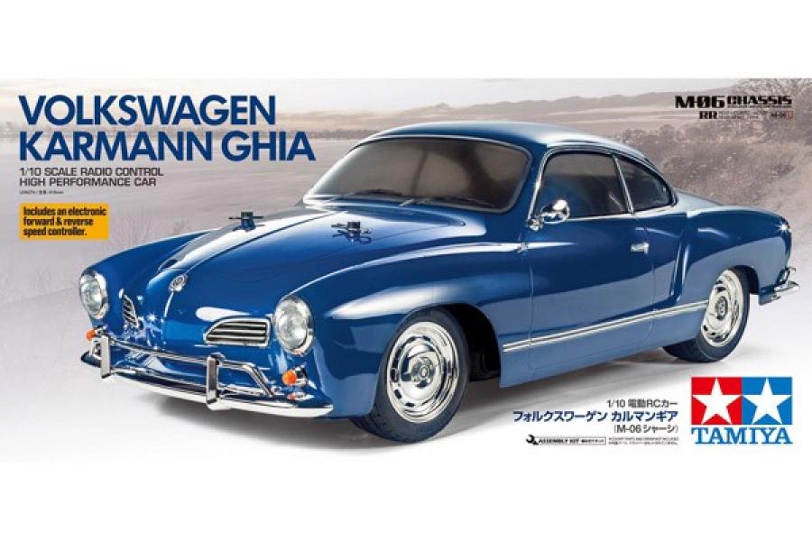 Tamiya 1/10 R/C Volkswagen Karmann Ghia (M-06) rc-auto
