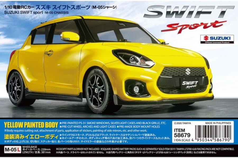 Tamiya 1/10 R/C Suzuki Swift sport (M-05) rc-auto