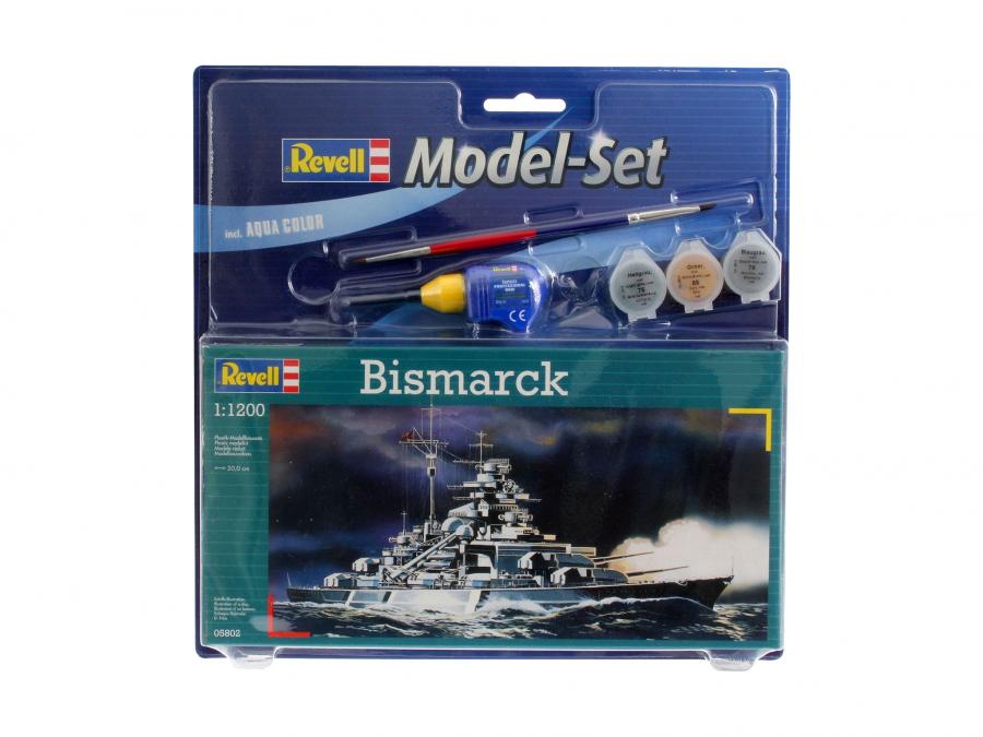 Revell 1:1200 Model Set Bismarck