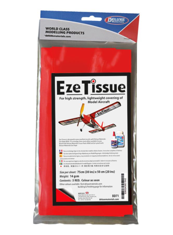 Eze Tissue red 5pcs/pack