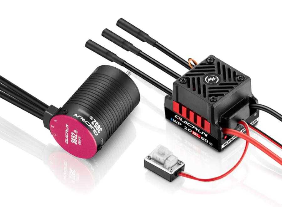 QuicRun Combo WP 10BL60 G2 - 3652SL 3250kV G2 1/10 Sensorless