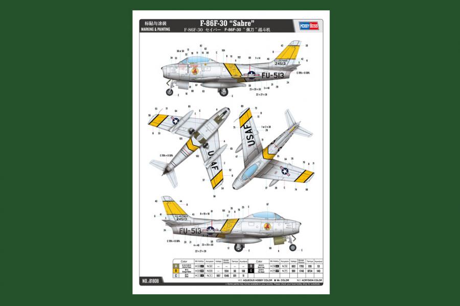 1:18 F-86 Sabre