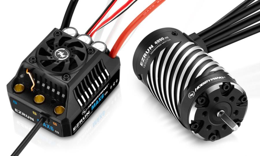 EzRun Combo MAX6 G2 - 4990SD 1650kV G2 Sensored 1/6