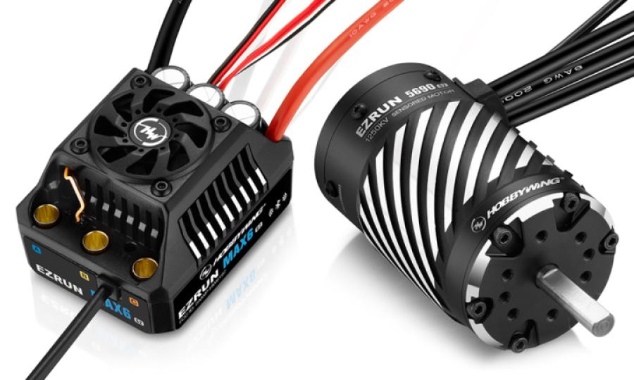 EzRun Combo MAX6 G2 - 5690SD 1250kV G2 Sensored 1/6