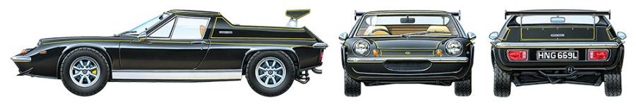 Tamiya 1/24 LOTUS EUROPA SPECIAL pienoismalli