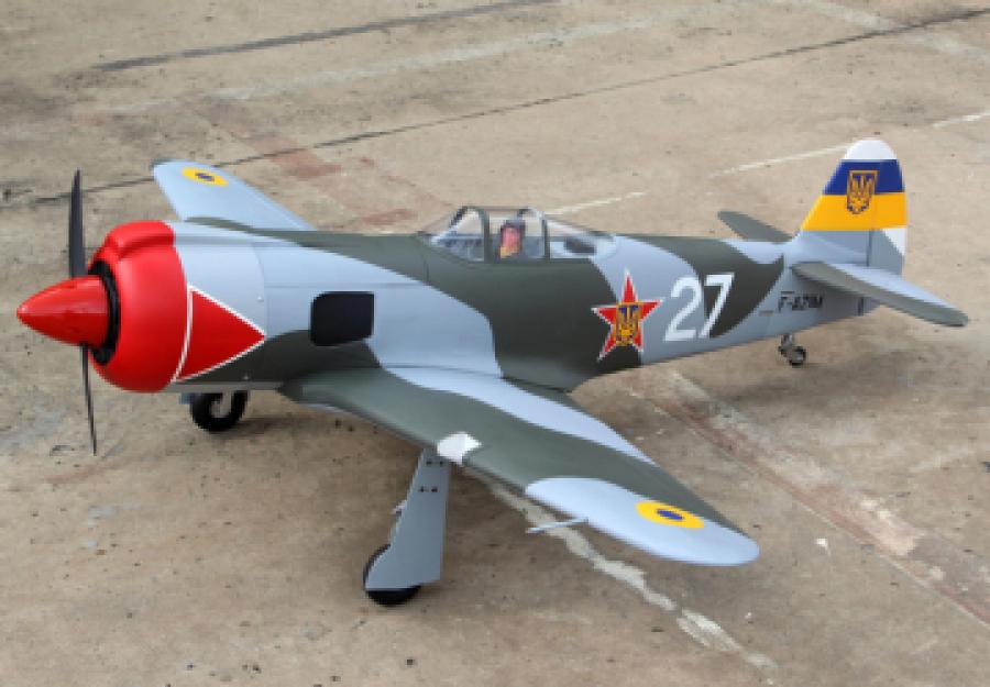 Yakovlev YAK-3 1600mm 20cc Gas w/o retracts ARF