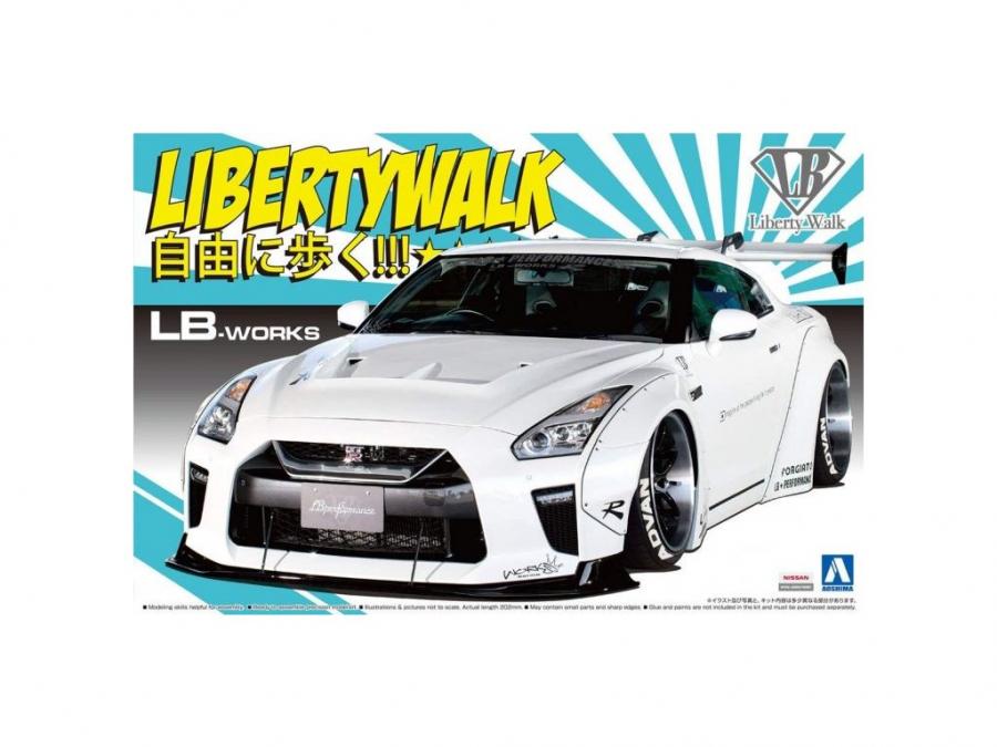 1/24 LB Works Nissan R35 GT-R Type 1.5