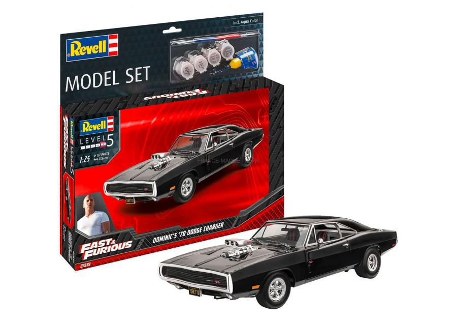 Revell 1:24 Model Set 1970 DODGE CHARGER