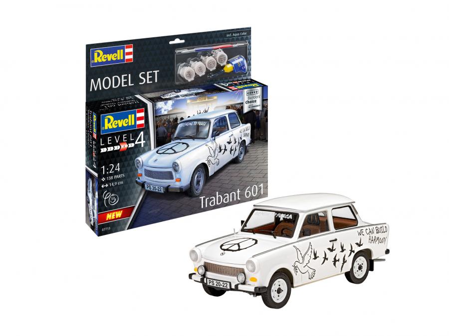 Revell 1/24 Model Set Trabant 601S "Builder's Choice"