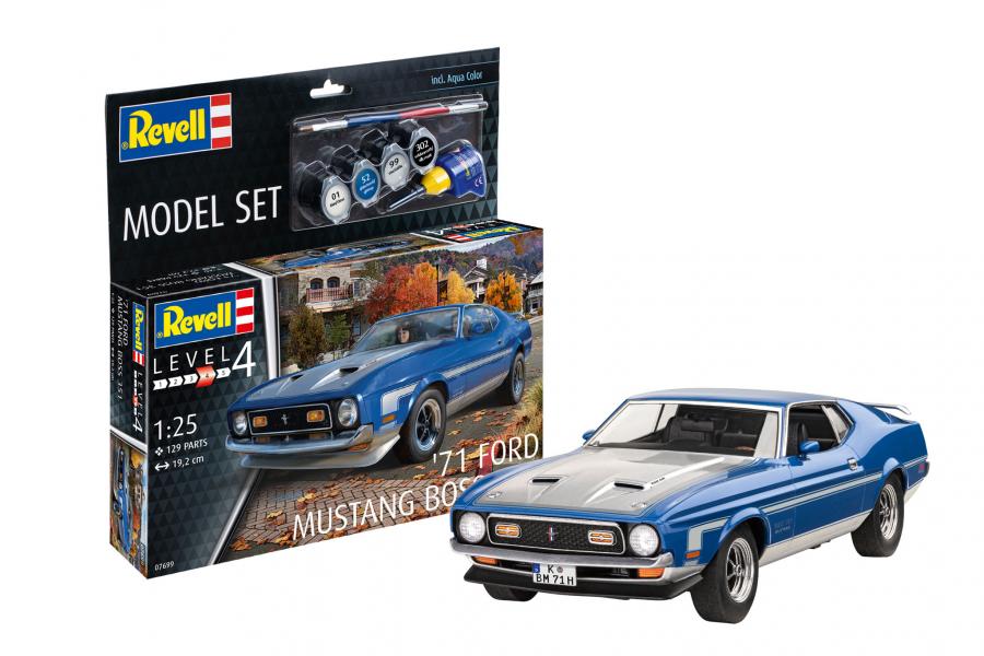 Revell 1/25 Model Set '71 Mustang Boss 351