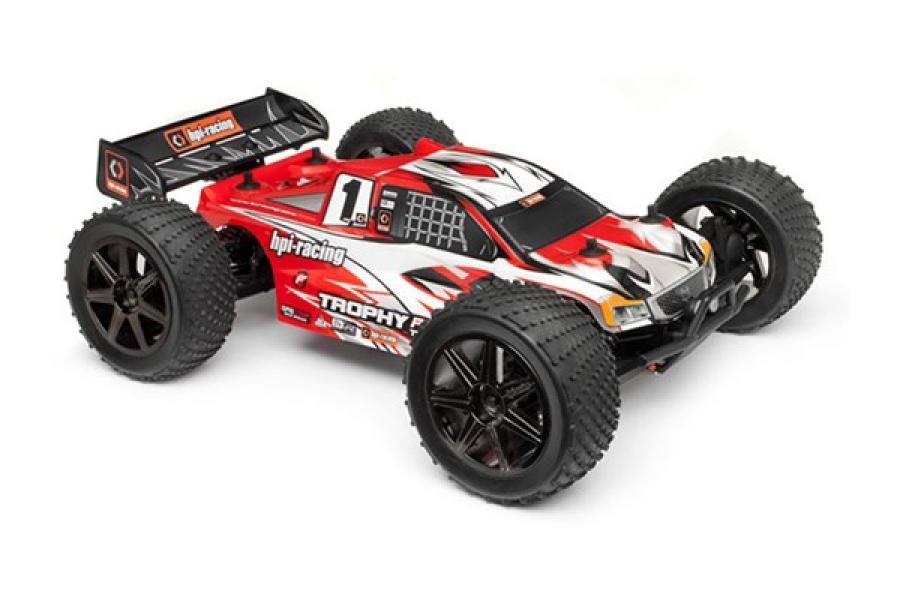 HPI Racing HPI Trophy Truggy Flux RTR RC auto ilman akkua ja