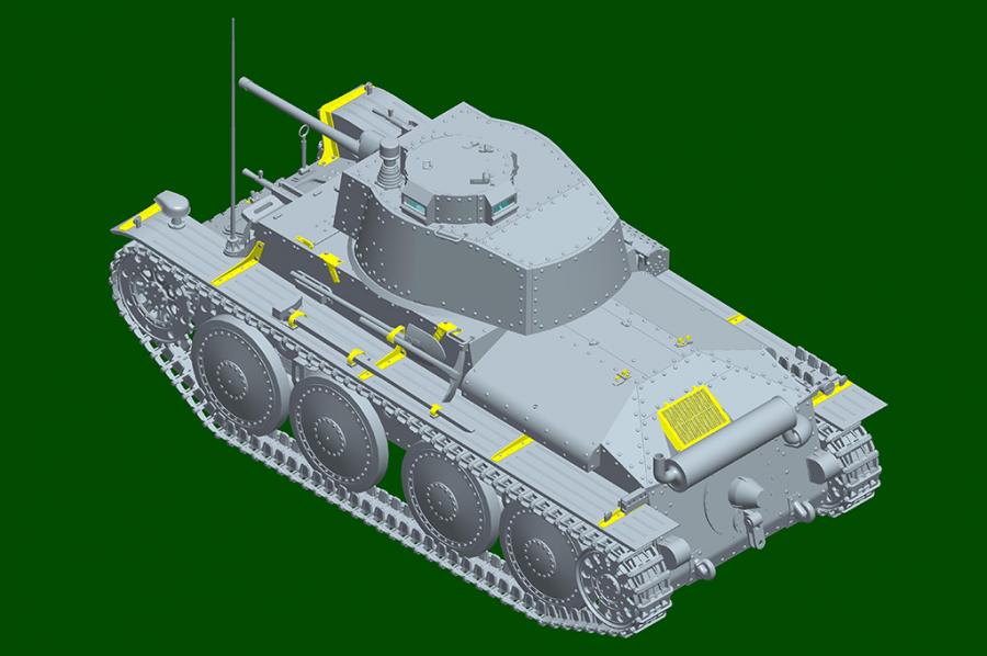 1/16 Pzkpfw 38(t) Ausf.E/F