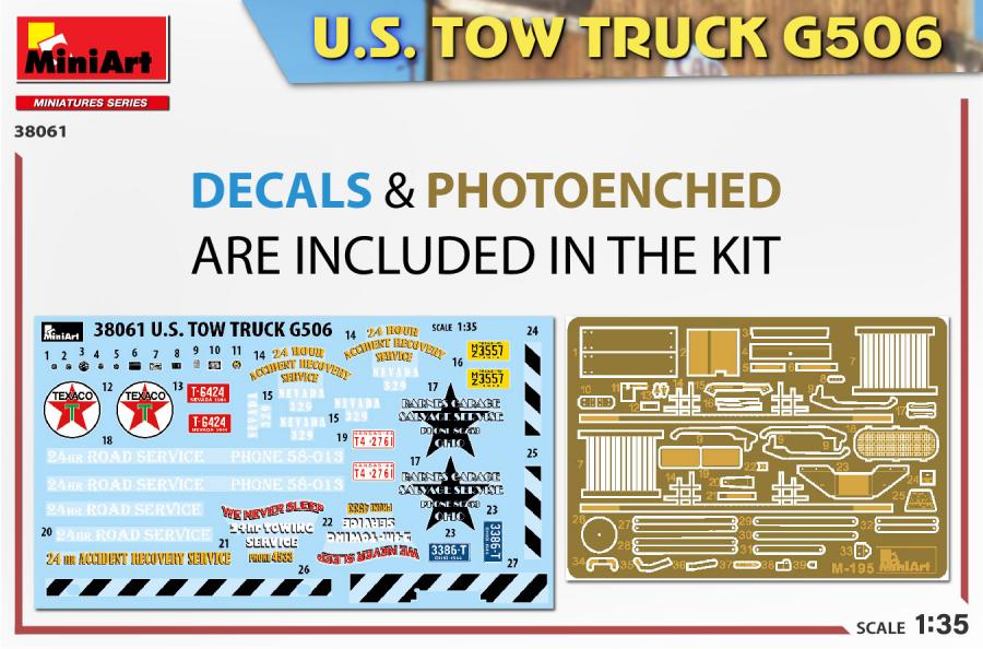 1/35 U.S. Tow Truck G506