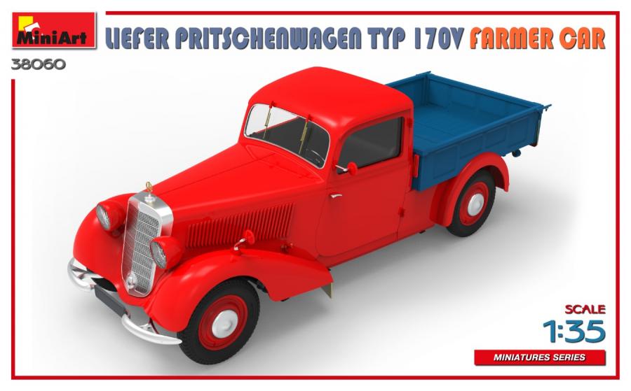 1/35 Liefer Pritschenwagen Typ 170V Farmer Car