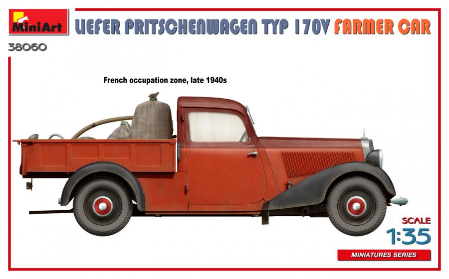 1/35 Liefer Pritschenwagen Typ 170V Farmer Car