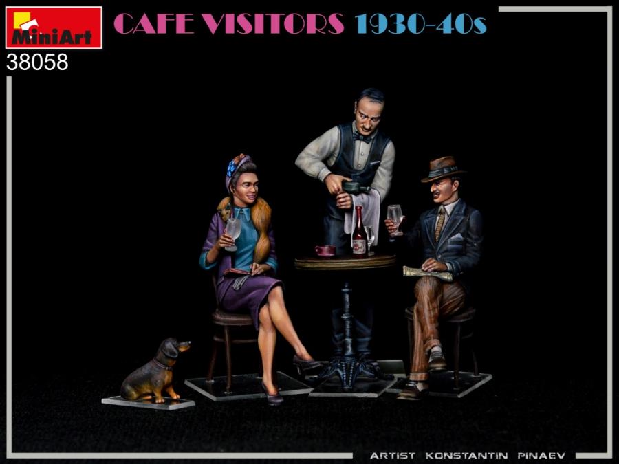 1/35 Cafe Visitors 1930-40s