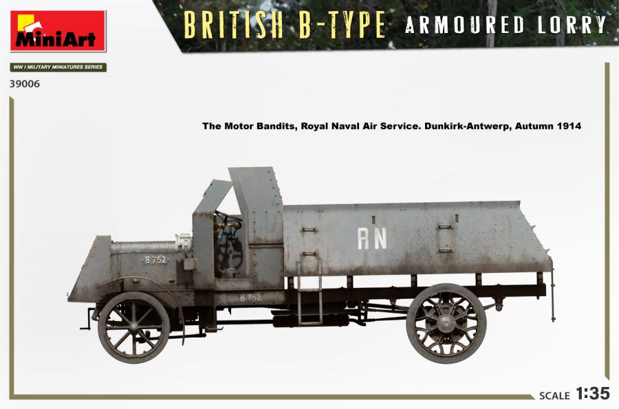 1/35 British B-Type Armoured Lorry