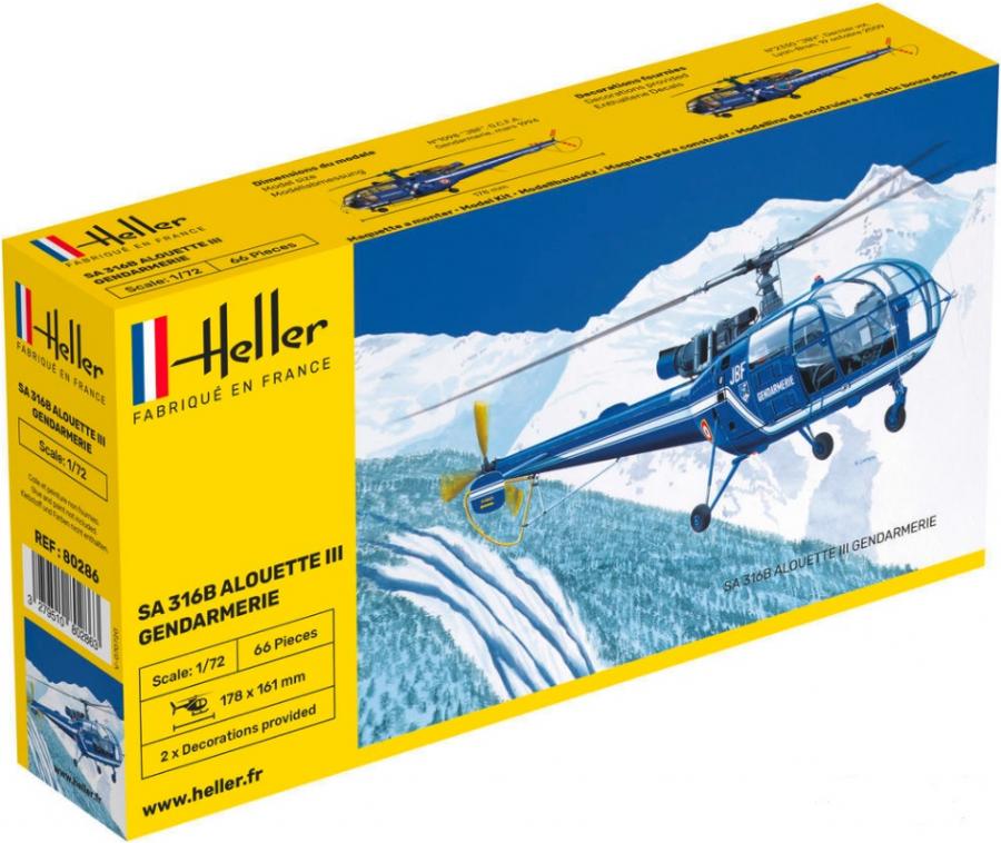 1/72 SA 316 Alouette III Gendarmerie