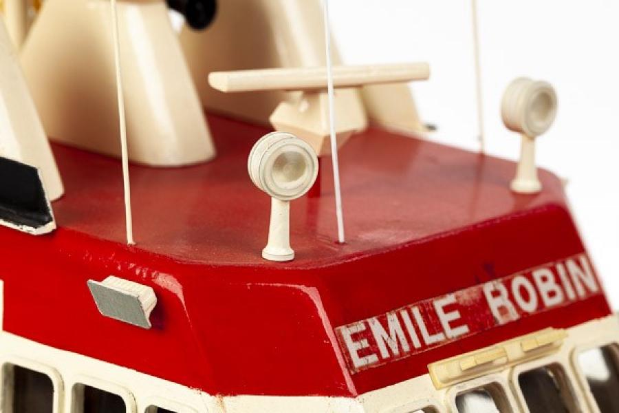 Emilie Robin search and rescue boat - plastic hull