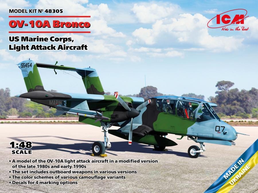 1/48 OV-10A Bronco US Marine, Light Attack Aircraft