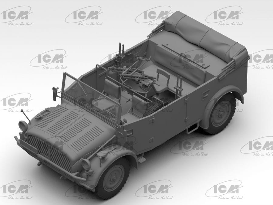 1/35 German s.E.Pkw Kfz.70 with Zwillingssockel 36