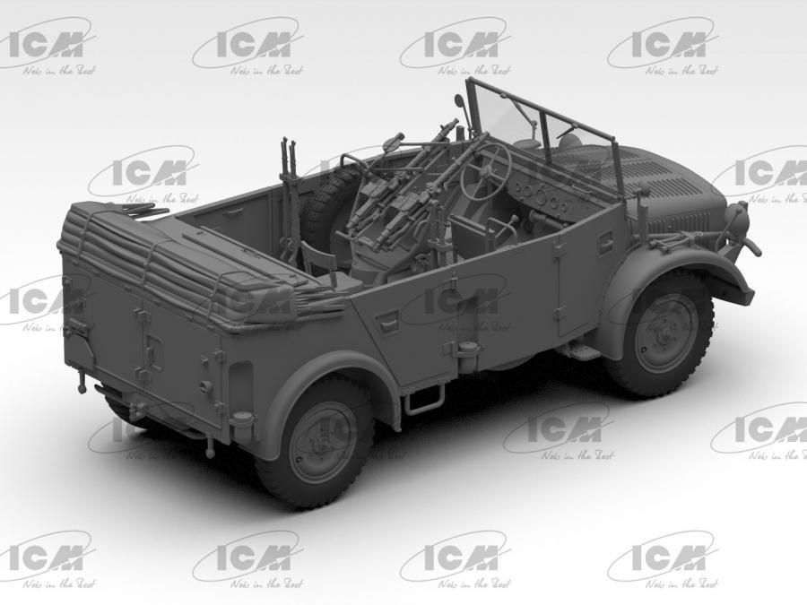 1/35 German s.E.Pkw Kfz.70 with Zwillingssockel 36