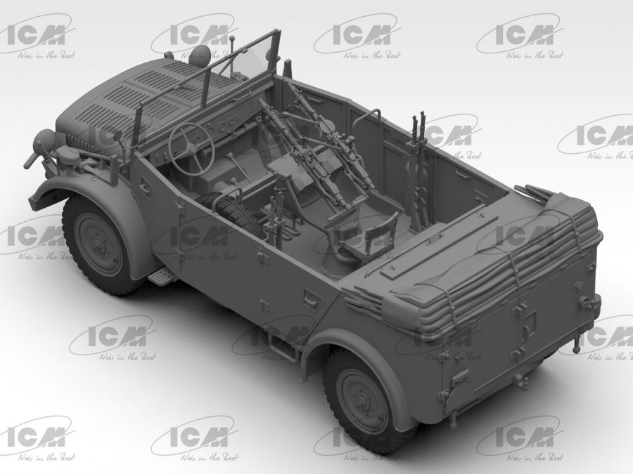 1/35 German s.E.Pkw Kfz.70 with Zwillingssockel 36