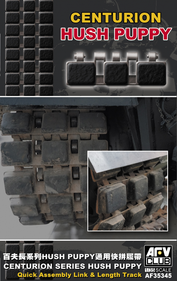 1/35 Centurion Hush Puppy Quick Assembly Link & Length Tracks