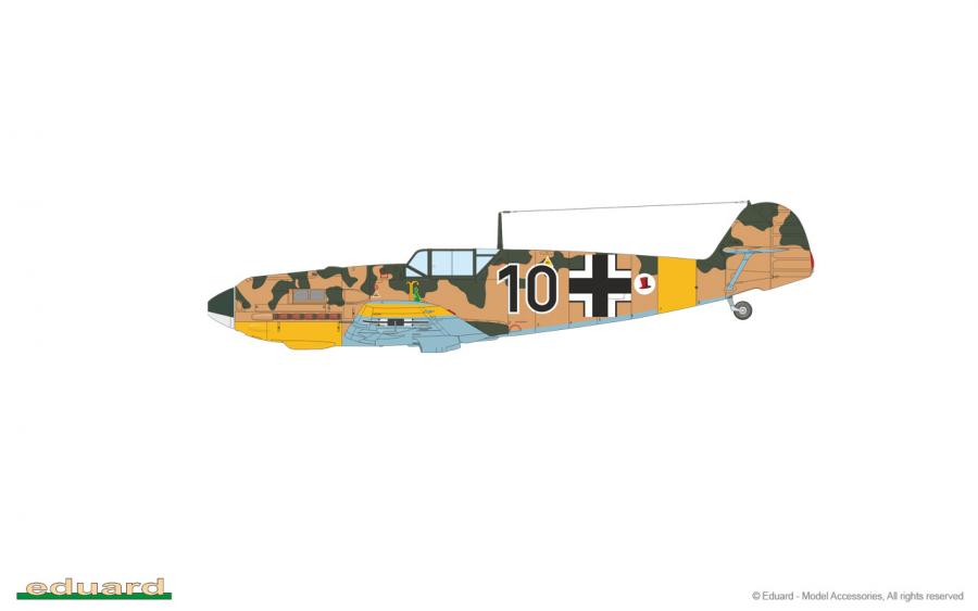 1/72 Bf 109E-4 Profipack
