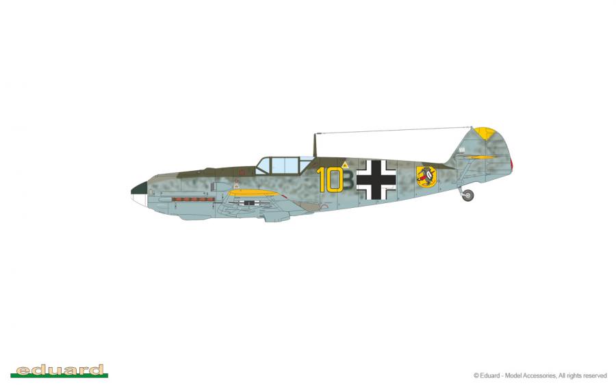 1/72 Bf 109E-4 Profipack