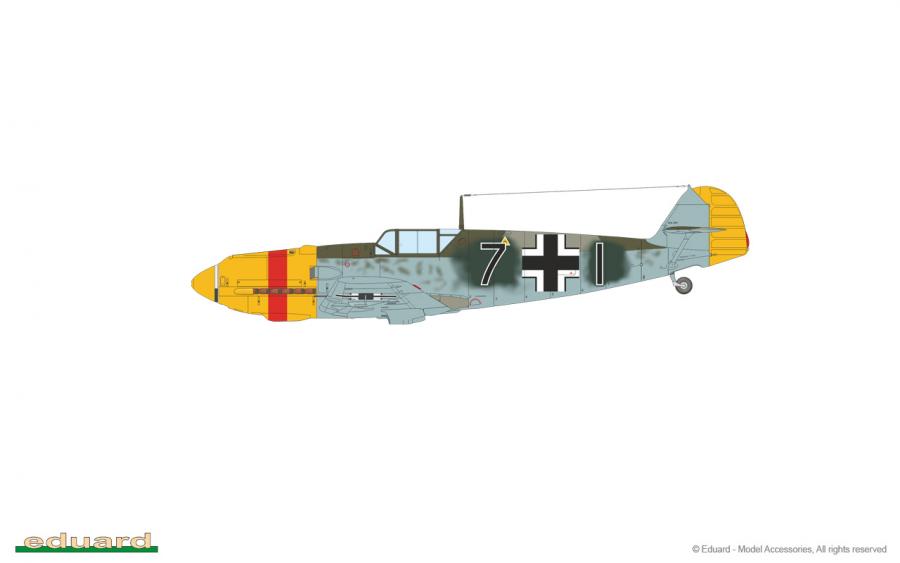 1/72 Bf 109E-4 Profipack