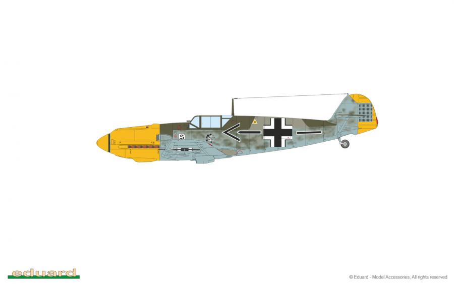 1/72 Bf 109E-4 Profipack