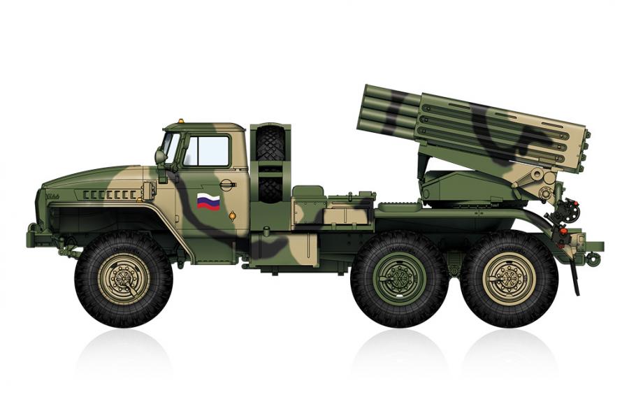 1/72 Russian BM-21 Grad Late Version