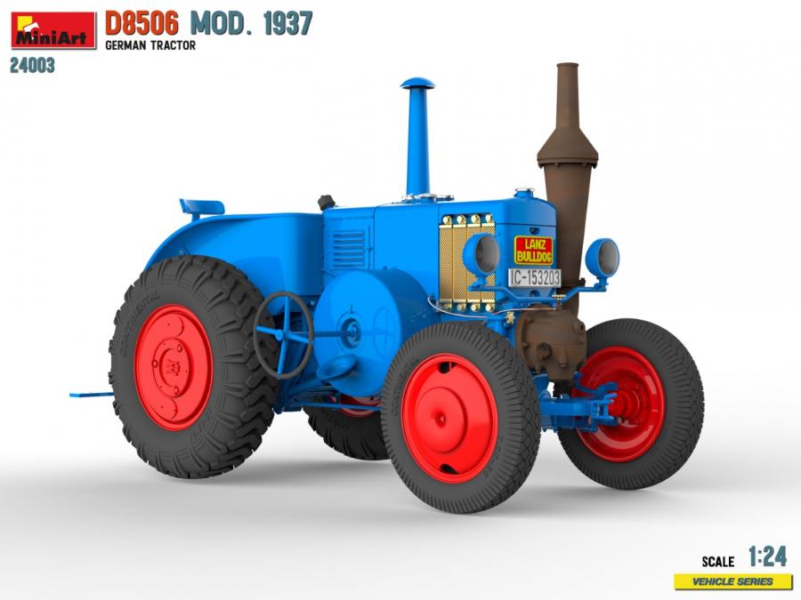 1/24 German Tractor D8506 Mod. 1937