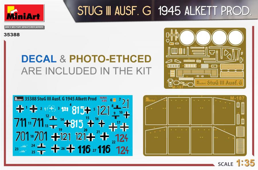 1/35 StuG III Ausf. G 1945 Alkett Prod.