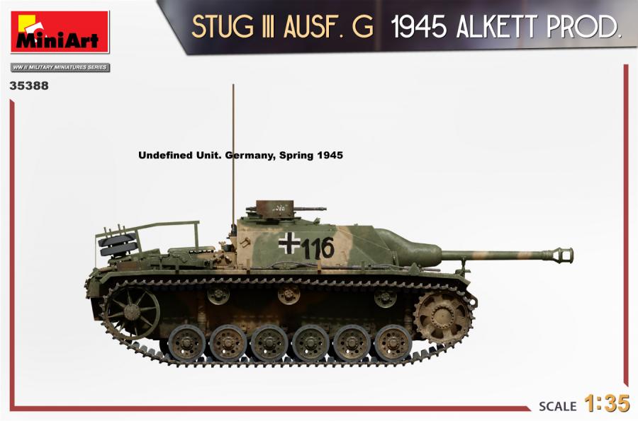 1/35 StuG III Ausf. G 1945 Alkett Prod.