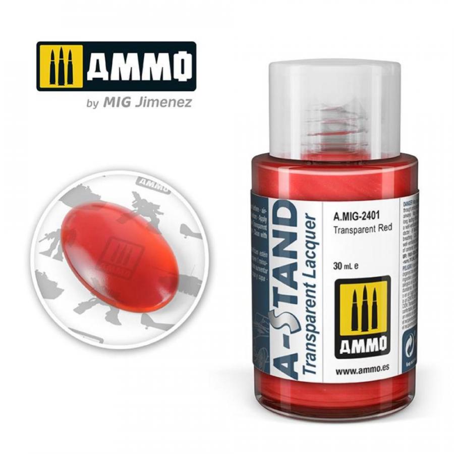 A-STAND Transparent Red (30ml)