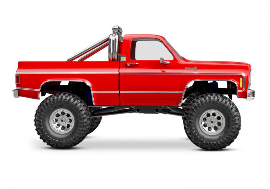 TRX-4M Chevrolet  K-10 High Trail RTR Red *