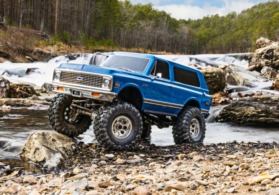 Traxxas TRX-4 Crawler 1972 Blazer High Trail Blue RTR *