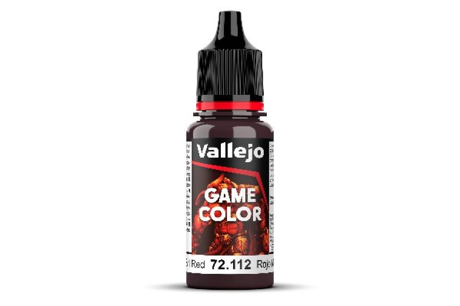 025: Vallejo Game Color Evil red 18ml