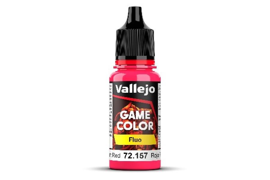 103: Vallejo Game Color Fluorescent red 18ml