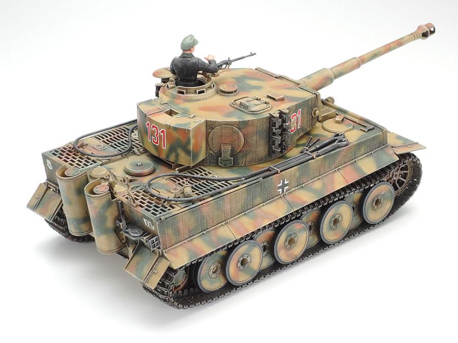 Tamiya 1/35 German Tiger I Mid production pienoismalli