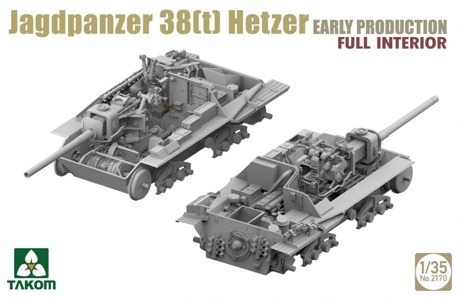 1/35 Jagdpanzer 38(t) Hetzer (Early) (Full Interior)