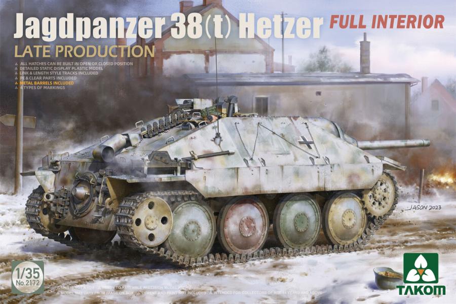 1/35 Jagdpanzer 38(t) Hetzer (Late) (Full Interior)