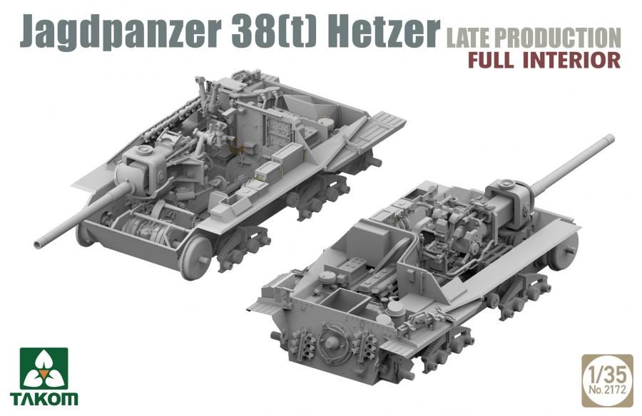 1/35 Jagdpanzer 38(t) Hetzer (Late) (Full Interior)